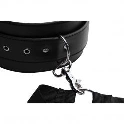 Master Series BDSM Acquire Easy Access Thigh Harness With Wrist Cuffs