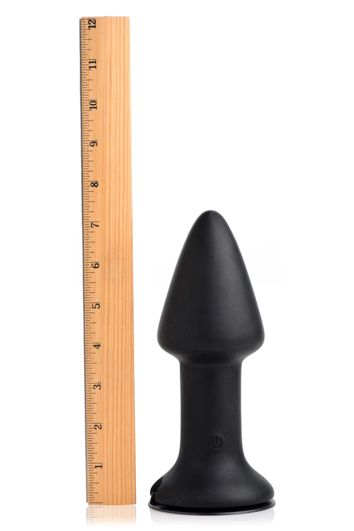 Master Series Mega Spade 10x Vibrating XL Silicone Plug Anal 4 Master Series Mega Spade 10x Vibrating XL Silicone Plug Anal