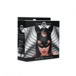 Master Series BDSM Bad Kitten Leather Cat Mask
