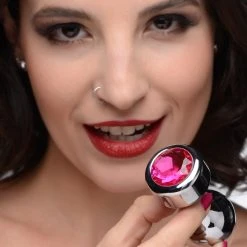 Booty Sparks Hot Gem Weighted Anal Plug - Medium