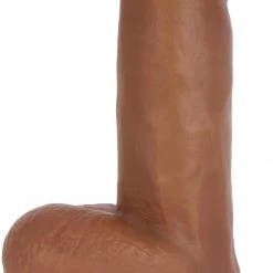 Jock Dark Bareskin Dildo With Balls - 10 Inch Dildos & Strap-Ons