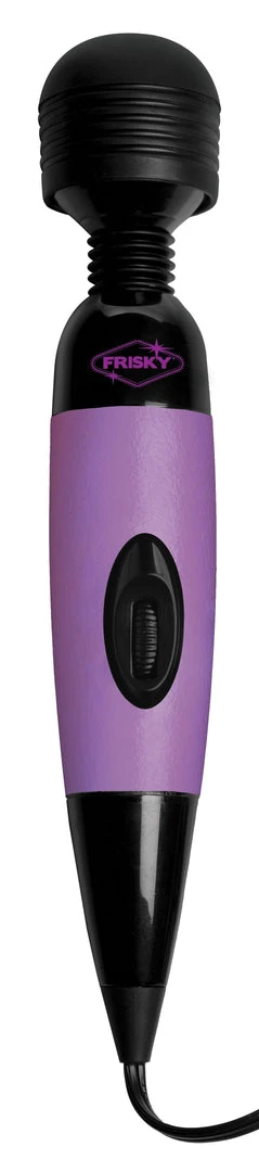 Frisky Playful Pleasure Multi-Speed Vibrating Wand - Vibrators 10 Frisky Playful Pleasure Multi-Speed Vibrating Wand - Vibrators