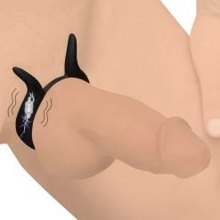 Trinity Men 10X Dual Stim Silicone Cock Ring Penis Pleasure