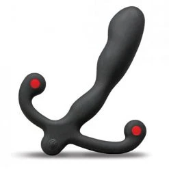 BunnyHump Anal Aneros Helix Syn V Prostate Massager- Black