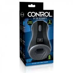 BunnyHump Sir Richards Control Silicone Twin Turbo Stroker