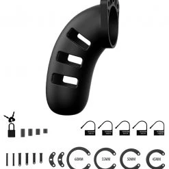 Mancage Silicone Chastity Cock Cage - Small