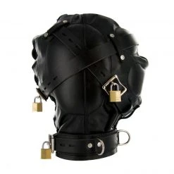 Strict Leather Sensory Deprivation Hood- SM BDSM