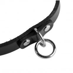 Strict Leather Unisex Leather Choker With O-Ring- ML