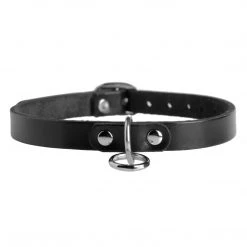 Strict Leather Unisex Leather Choker With O-Ring- ML