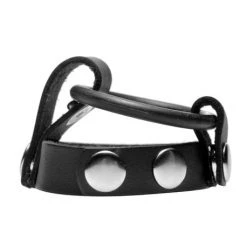 Strict Leather Leather Cock Ring Harness