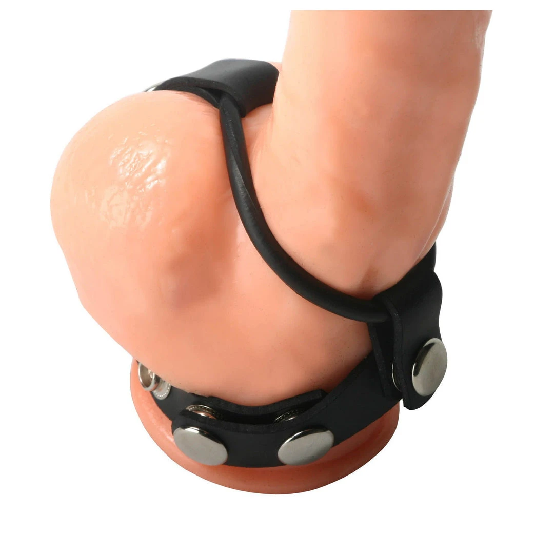 Strict Leather Penis Pleasure Rubber Cock Ring Harness 2 Strict Leather Penis Pleasure Rubber Cock Ring Harness