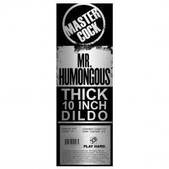 Master Cock Anal Mr. Humongous Thick 10 Inch Dildo