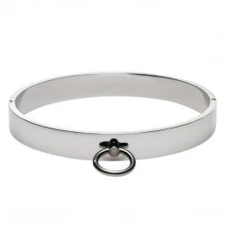 Master Series Chrome Slave Collar And Shackles Kit BDSM