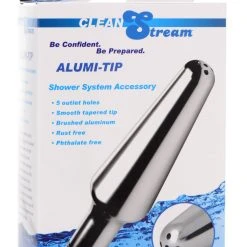CleanStream BDSM Alumi Tip Shower System Enema Accessory