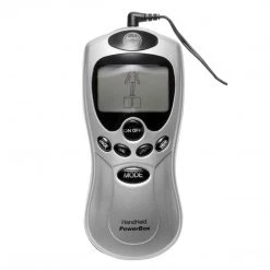 Zeus Electrosex Zeus Handheld 8 Mode Power Box With Black Pads BDSM