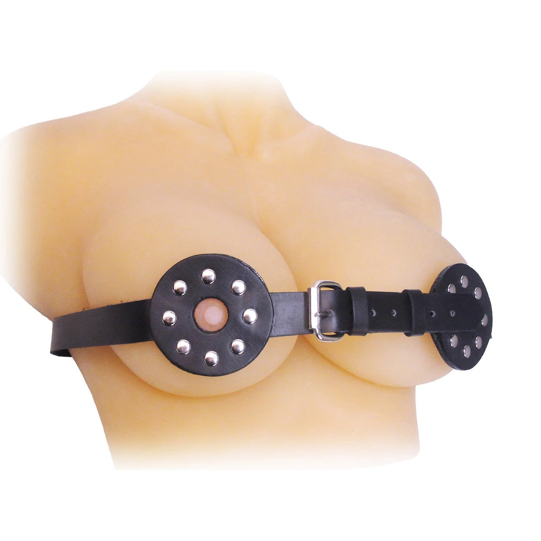 Strict Leather Studded Spiked Breast Binder With Nipple Holes BDSM 1 Strict Leather Studded Spiked Breast Binder With Nipple Holes BDSM