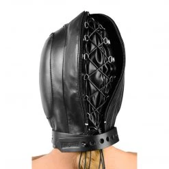 Strict Leather Padded Leather Hood - MediumLarge BDSM