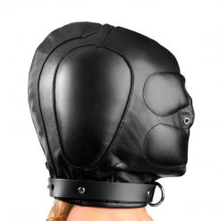 Strict Leather Padded Leather Hood - MediumLarge BDSM