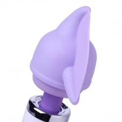 Wand Essentials 64 Mode Wand Vibrator With Flutter Tip Attachment Kit