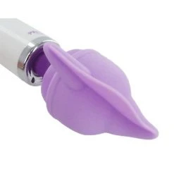 Wand Essentials 64 Mode Wand Vibrator With Flutter Tip Attachment Kit