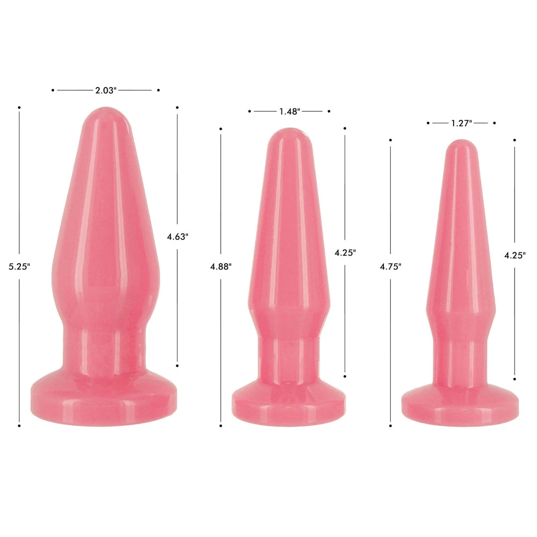 Lynx Filling 3-Plug Anal Trainer Set 2 Lynx Filling 3-Plug Anal Trainer Set
