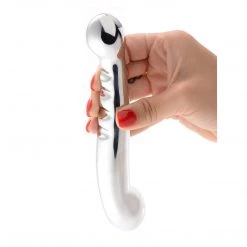 Master Series Steel Elegance Dual Ended Dildo