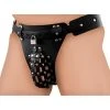 Strict Leather The Safety Net Leather Male Chastity Belt With Anal Plug Harness BDSM