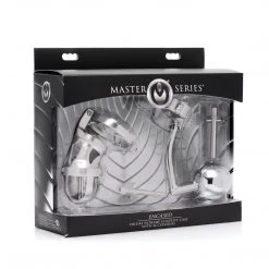 Master Series BDSM The Deluxe Extreme Chastity Cage With Accessories 11 Master Series BDSM The Deluxe Extreme Chastity Cage With Accessories