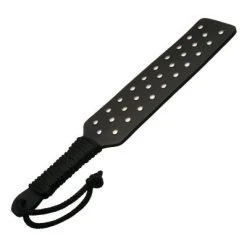 Master Series BDSM Studded Rubber Paddle