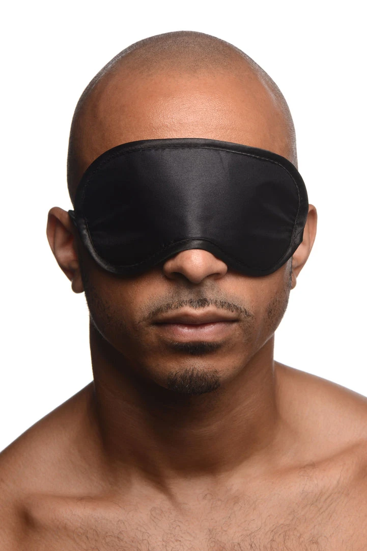 GreyGasms BDSM Le Boheme Satin Blindfold - 5 GreyGasms BDSM Le Boheme Satin Blindfold -