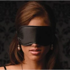 GreyGasms BDSM Le Boheme Satin Blindfold -