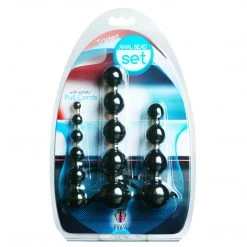 Trinity Vibes Penis Pleasure Tripled Anal Beads Set