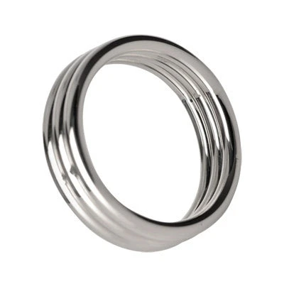 Master Series Penis Pleasure Echo 2 Inch Stainless Steel Triple Cock Ring 1 Master Series Penis Pleasure Echo 2 Inch Stainless Steel Triple Cock Ring