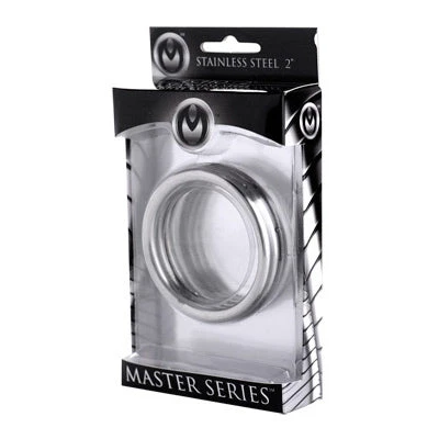 Master Series Penis Pleasure Echo 2 Inch Stainless Steel Triple Cock Ring 3 Master Series Penis Pleasure Echo 2 Inch Stainless Steel Triple Cock Ring