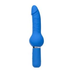 Trinity Vibes Penis Pleasure Boy 10 Mode Silicone Thruster Dildo
