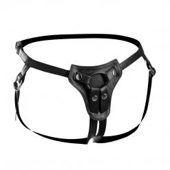 Strict Leather Dildos & Strap-Ons Premium All Access Leather Strap On Harness