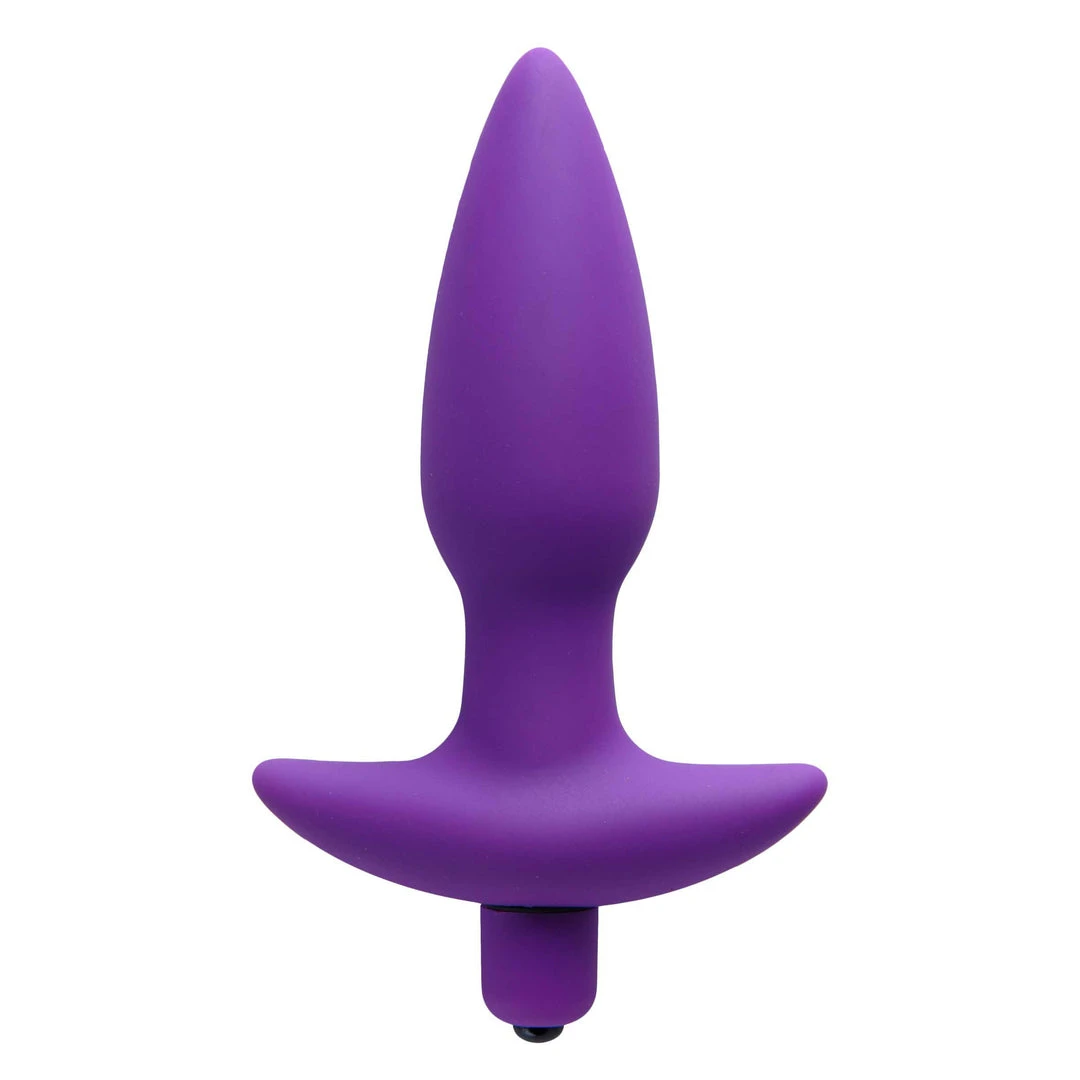 Vogue Aria Vibrating Silicone Anal Plug- Small 2 Vogue Aria Vibrating Silicone Anal Plug- Small