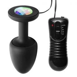 Master Series Paragon Gem Accented Vibrating Anal Plug With Internal Stimulation