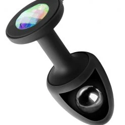 Master Series Paragon Gem Accented Vibrating Anal Plug With Internal Stimulation