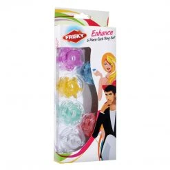 Frisky Penis Pleasure Enhance 6 Piece Cock Ring Set