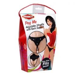 Frisky Peg Me Universal Padded Strap On Harness With Back Support Dildos & Strap-Ons