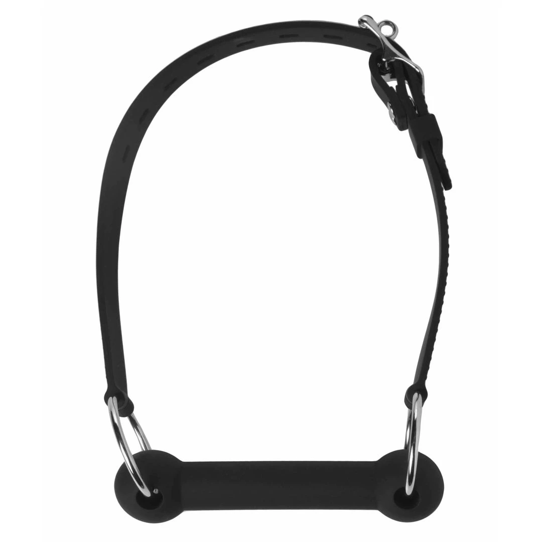 Master Series Mr. Ed Lockable Silicone Horse Bit Gag BDSM 3 Master Series Mr. Ed Lockable Silicone Horse Bit Gag BDSM