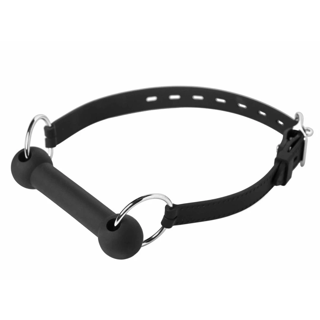 Master Series Mr. Ed Lockable Silicone Horse Bit Gag BDSM 2 Master Series Mr. Ed Lockable Silicone Horse Bit Gag BDSM