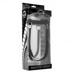 Master Series Mr. Ed Lockable Silicone Horse Bit Gag BDSM 7 Master Series Mr. Ed Lockable Silicone Horse Bit Gag BDSM