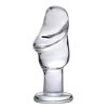 Prisms Erotic Glass Asvini Glass Penis Anal Plug