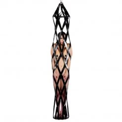 Strict Leather BDSM Hanging Leather Strap Cage