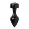 Master Series Spade Petite Jewel Aluminum Anal Plug
