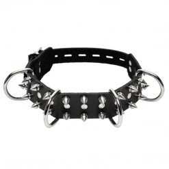 Strict Leather Bad Dog Leash And Spiked Collar Kit BDSM