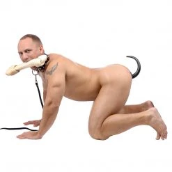 Strict Leather Bad Dog Leash And Spiked Collar Kit BDSM