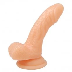 Frisky Silicone 4 Inch Realistic Suction Cup Mini Dildo-